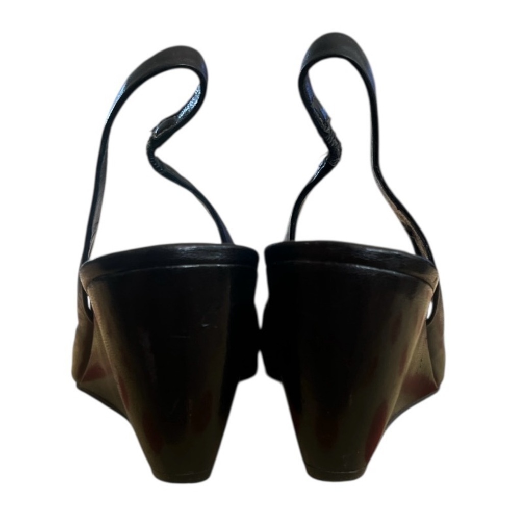 Franco Sarto Black Elegant Heels with Slingback Design - Picture 6 of 9